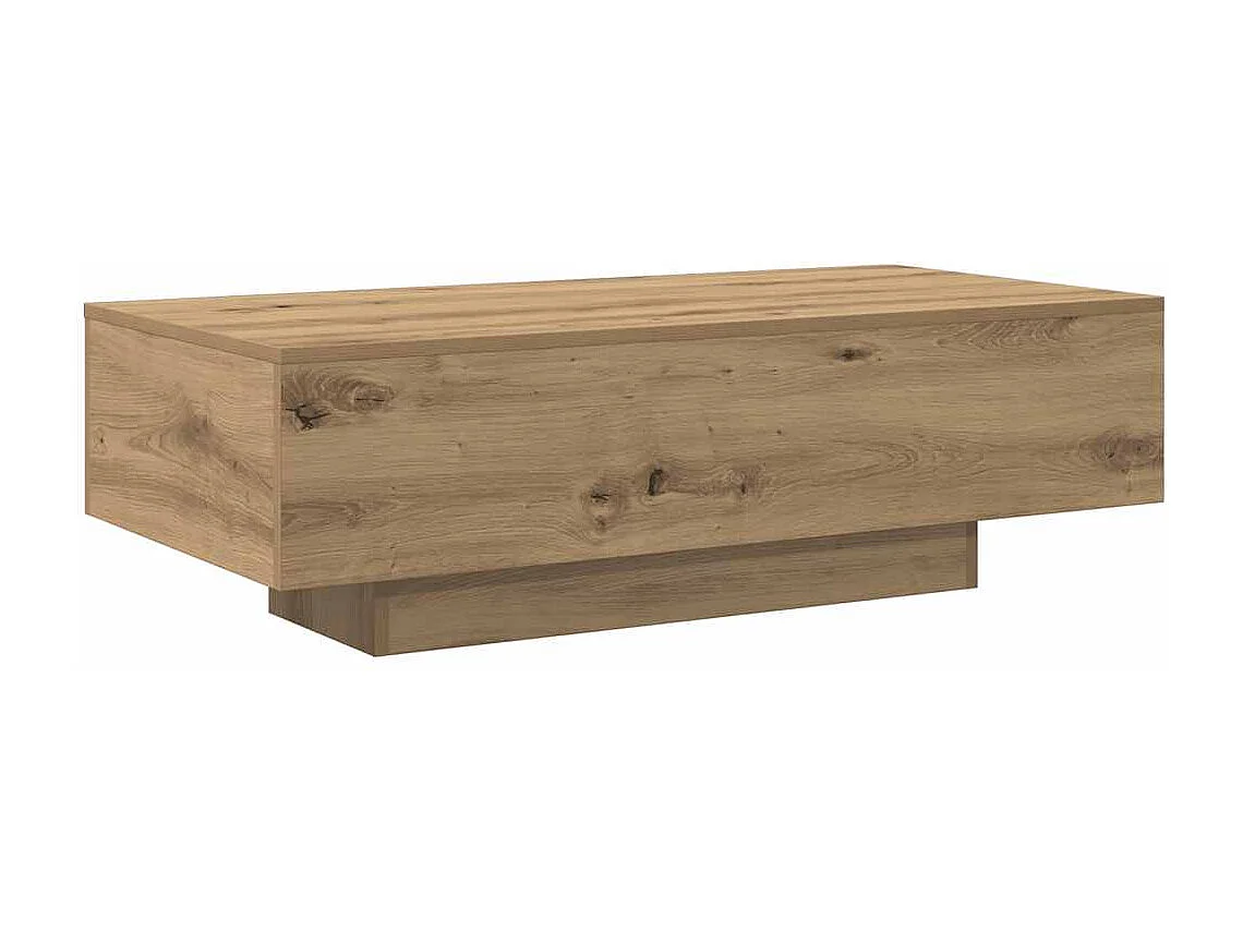 Couchtisch-Wohnzimmertisch-Beistelltische Artisan-Eiche 100x49,5x31 cm Holzwerkstoff SHL25849