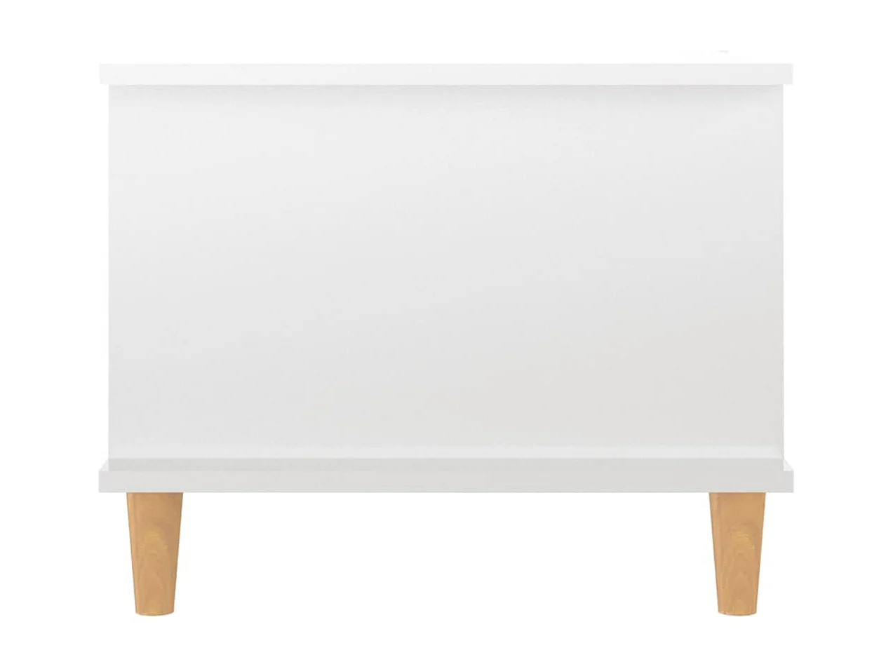 Couchtisch-Sofatisch-Beistelltische Hochglanz-Weiß 90x50x40 cm Holzwerkstoff SHL78253