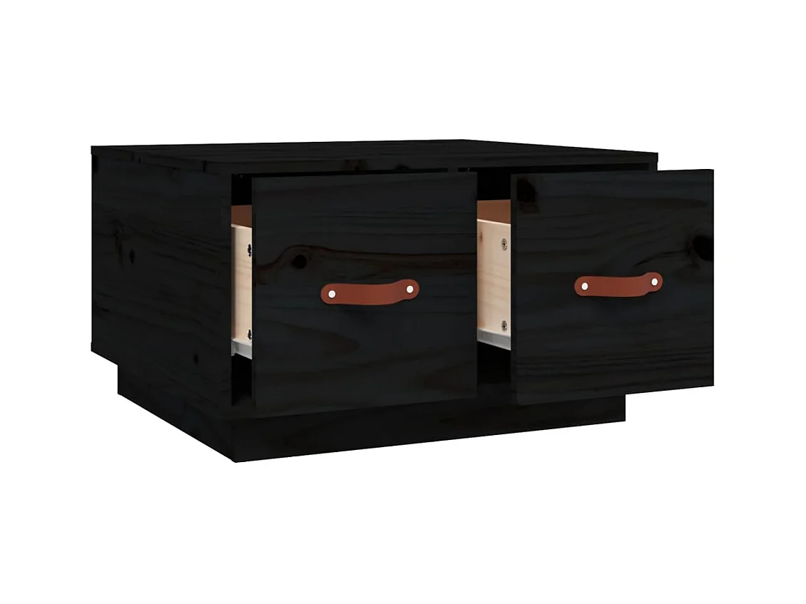 Mesa de centro | Mesa auxiliar madera contrachapada roble marrón 90x50x40 cm SHL3972