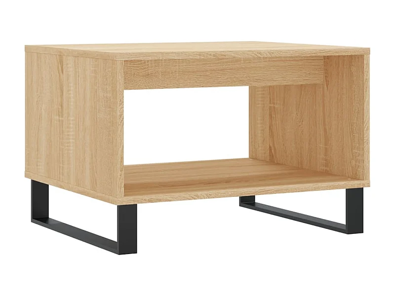 Table basse salon-Table d'appoint chêne sonoma 60x50x40 cm bois d'ingénierie SHL18925
