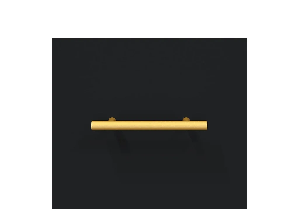 Mesa de centro | Mesa auxiliar madera de ingeniería negra 102x55x42 cm SHL157276