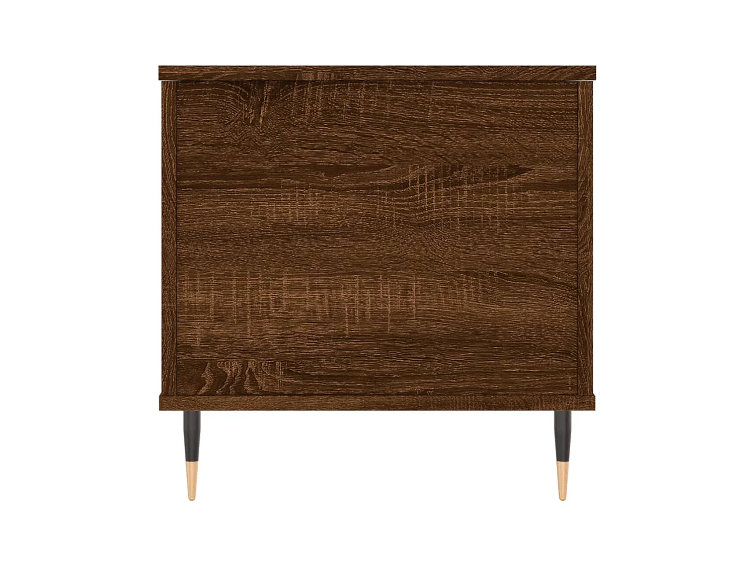 Mesa de centro | Mesa auxiliar superficie de vidrio acero 98,5x50x45 cm SHL783461