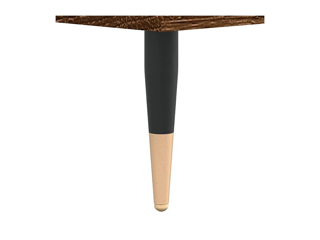 Mesa de centro | Mesa auxiliar superficie de vidrio acero 98,5x50x45 cm SHL783461