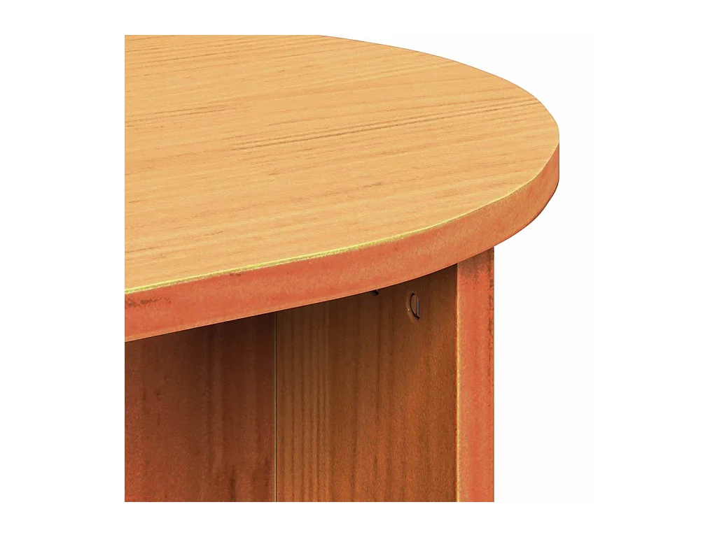 Mesas de centro apilables | Mesa auxiliar 2 piezas madera maciza SHL4956