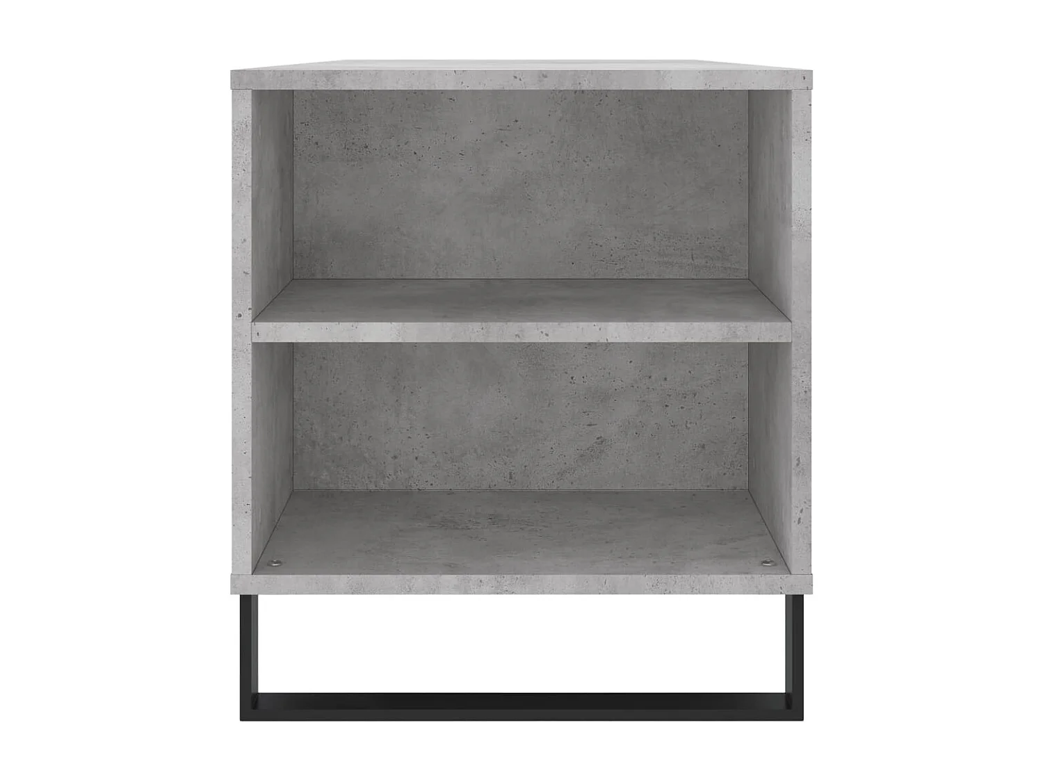 Mesa de centro | Mesa auxiliar tapa de vidrio acero gris Sonoma 50x50x45 cm SHL394087