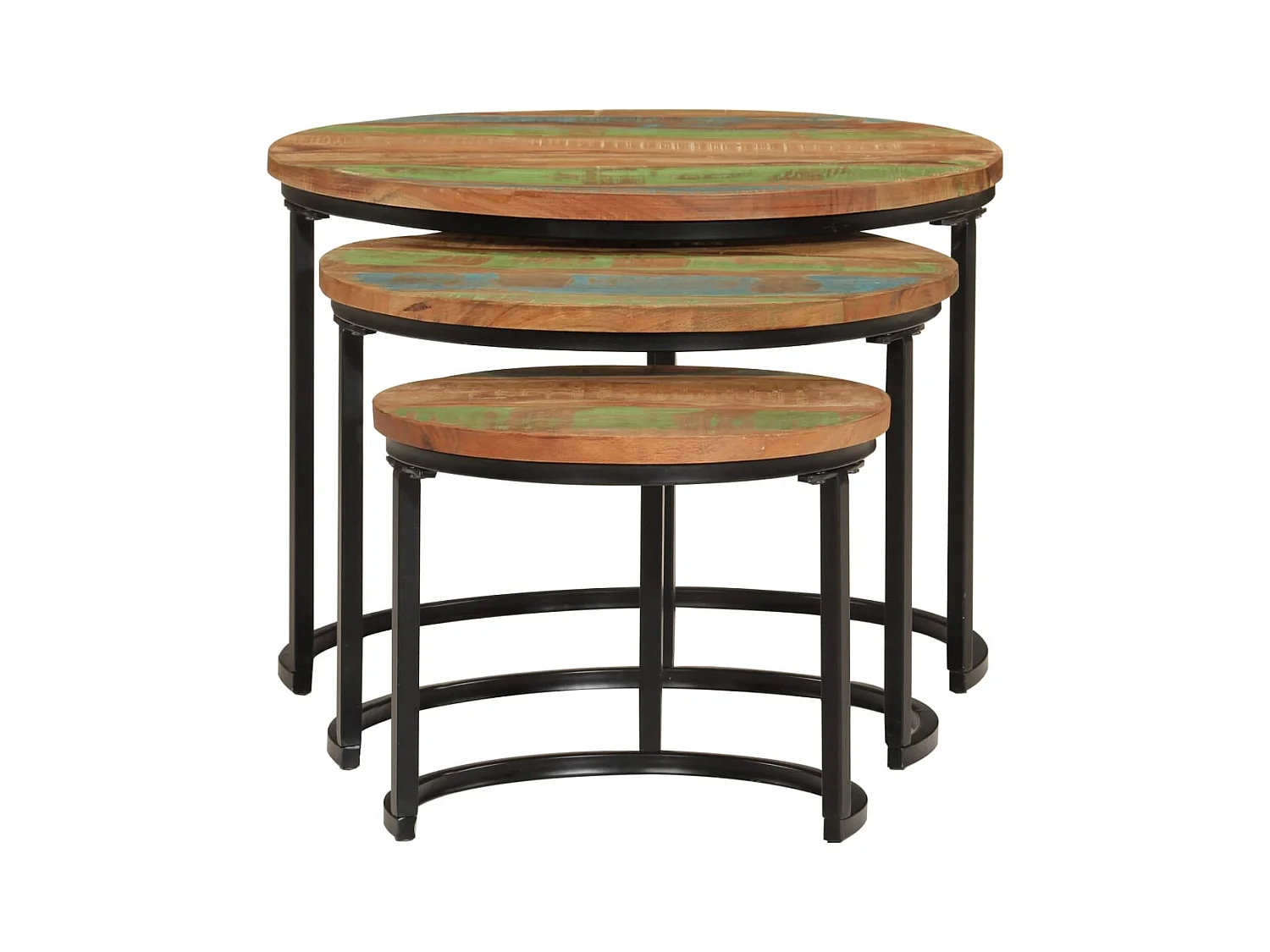 Mesa de centro | Mesa auxiliar con Infinity LED roble Sonoma 116x69x40 cm SHL3644