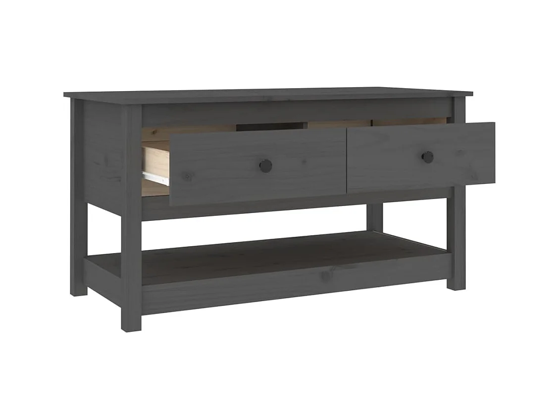 Mesa de centro | Mesa auxiliar madera contrachapada roble marrón 68x50x38 cm SHL359