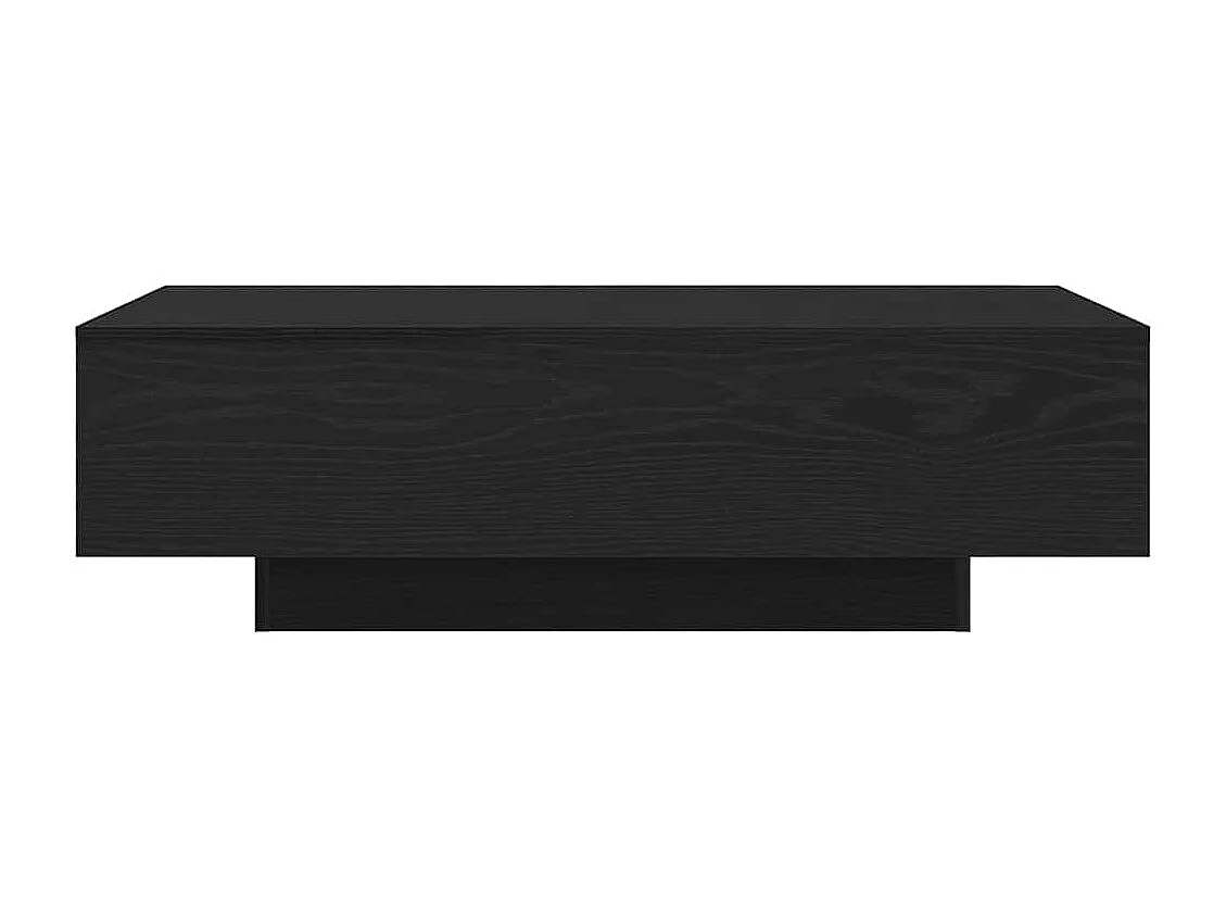 Couchtisch-Wohnzimmertisch-Beistelltische Schwarz Eichen-Optik 100x49,5x31 cm SHL89928