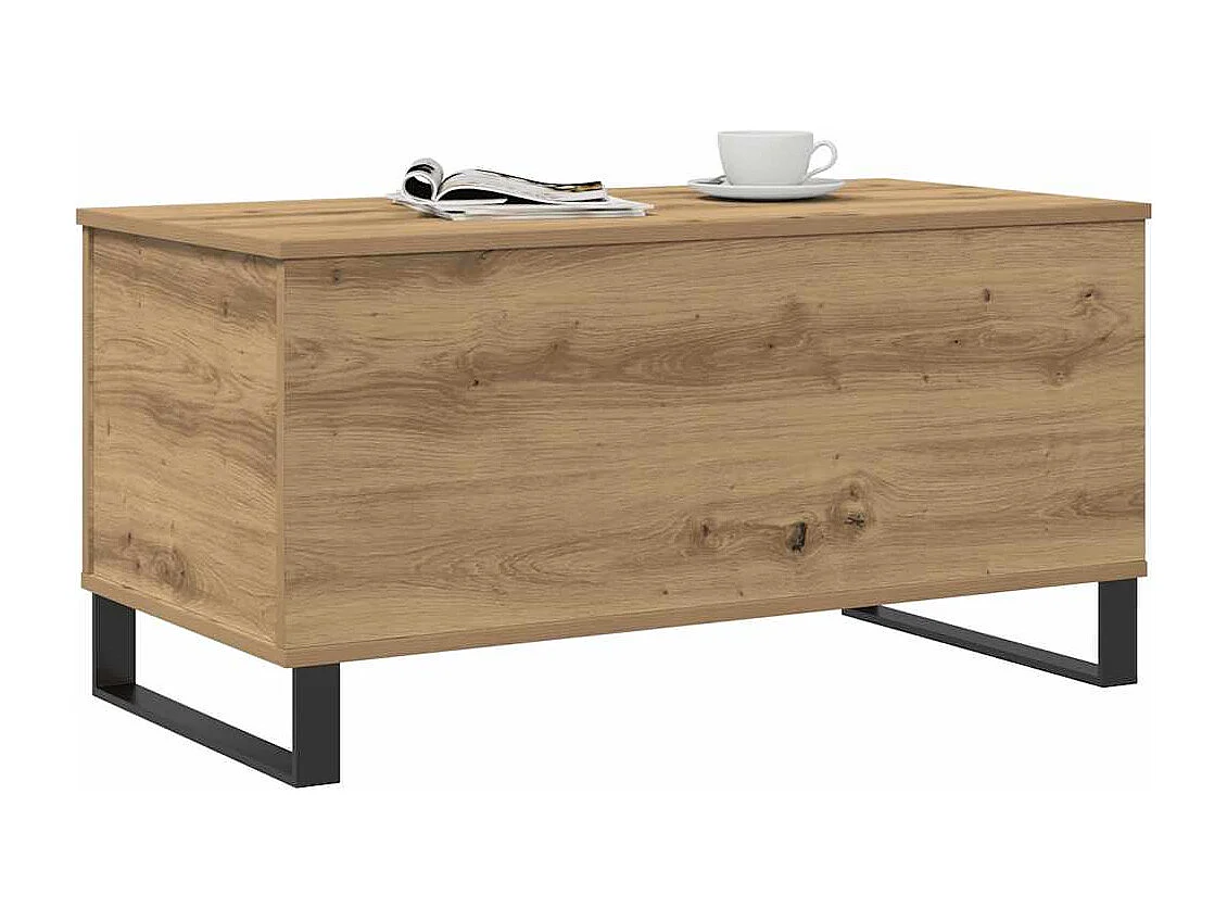 Couchtisch-Wohnzimmertisch-Beistelltische Artisan-Eiche 90x44,5x45 cm Holzwerkstoff SHL41112