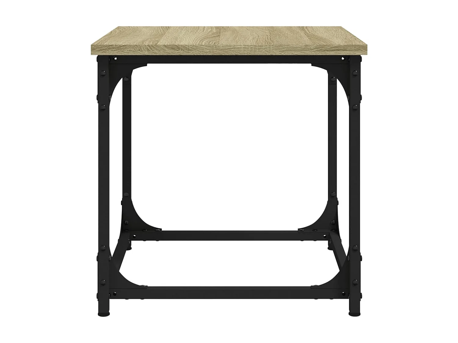 Table basse salon-Table d'appoint Chêne sonoma 40x40x40 cm Bois d'ingénierie SHL79312