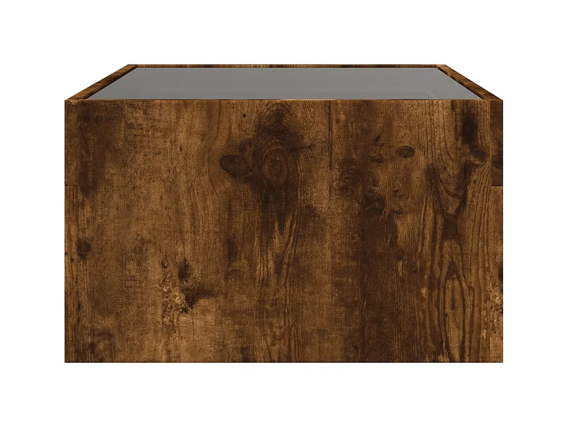 Mesa de centro-Mesa auxiliar madera de ingeniería blanco 102x55x42 cm SHL611614