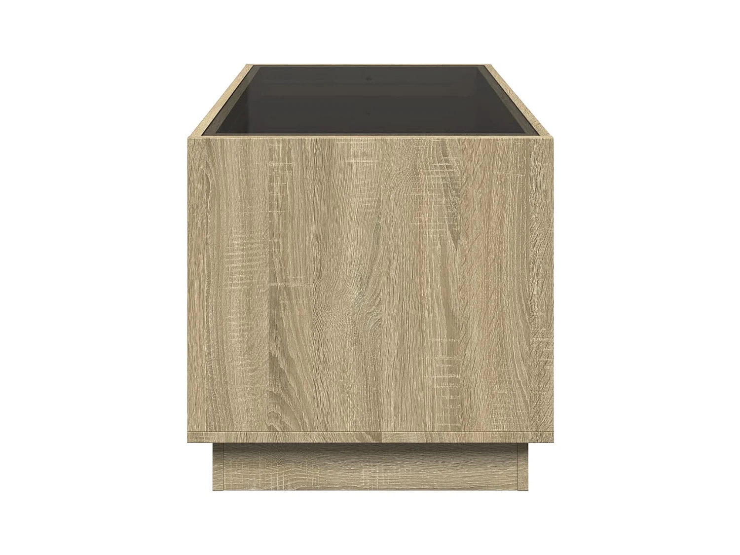 Mesa de centro-Mesa auxiliar madera de ingeniería gris Sonoma 90x50x41,5 cm SHL3703