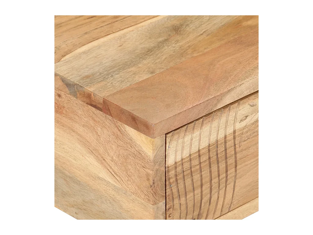 Mesa de centro | Mesa de café | Mesa auxiliar Roble negro 80x80x31 cm Madera contrachapada SHL2742