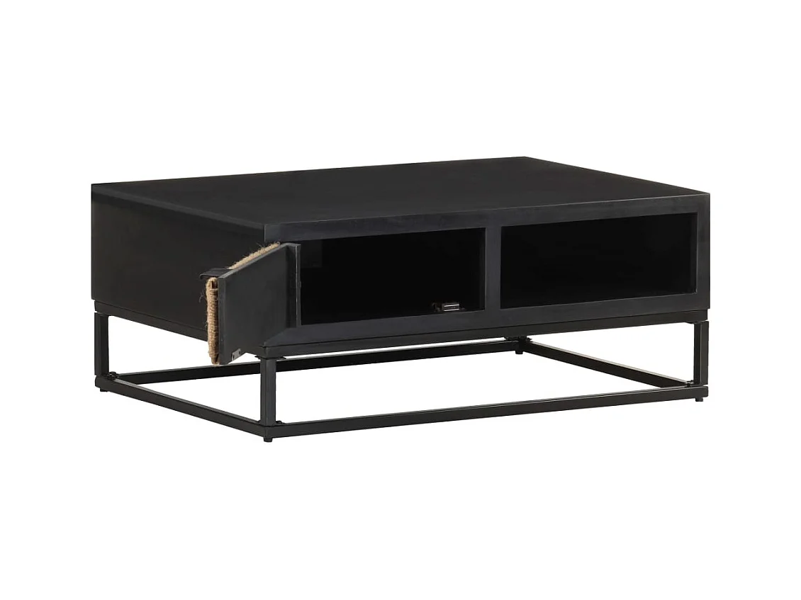 Mesa de centro | Mesa auxiliar 2 uds madera ingeniería blanco brillo 50x50x40cm SHL2914