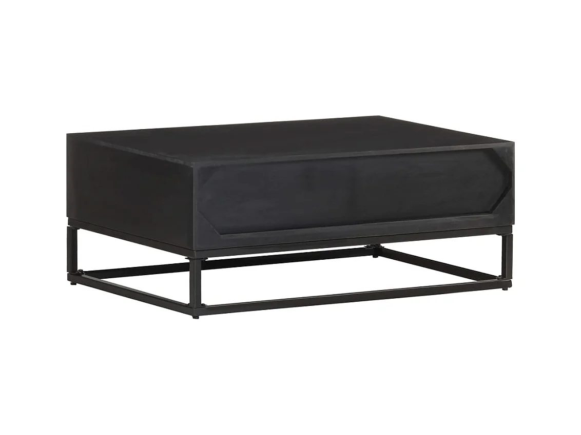 Mesa de centro | Mesa auxiliar 2 uds madera ingeniería blanco brillo 50x50x40cm SHL2914