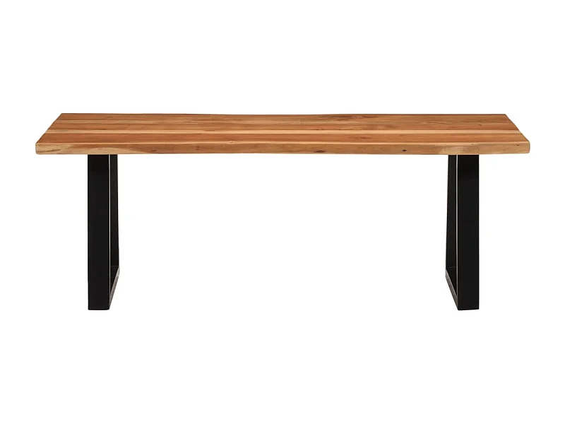 Table basse salon-Table d'appoint 110x55x40 cm bois massif d'acacia SHL56863