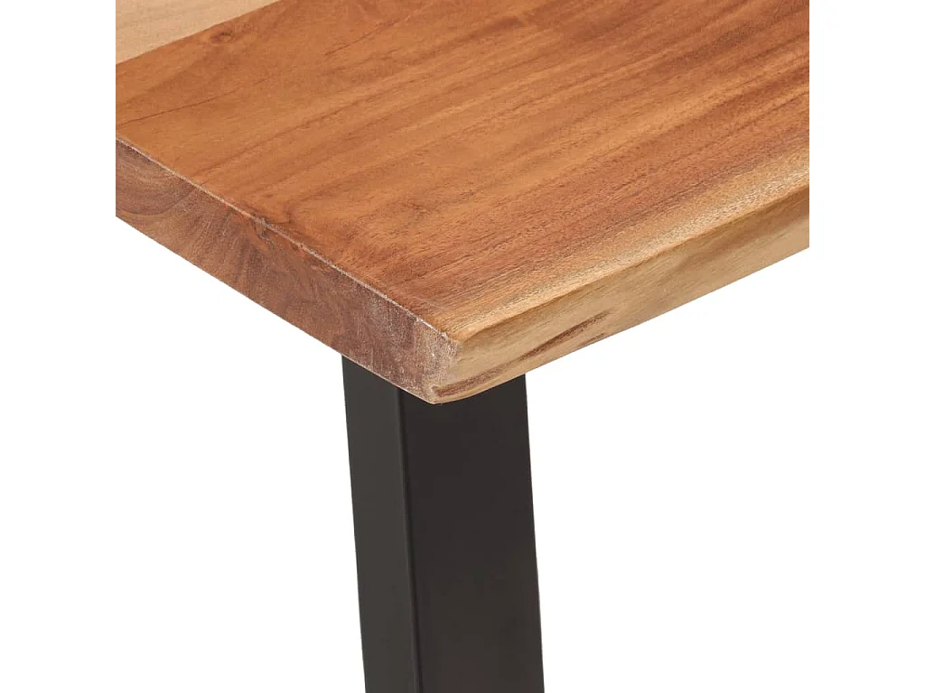 Couchtisch-Sofatisch-Beistelltische 110x55x40 cm Massivholz Akazie SHL62705