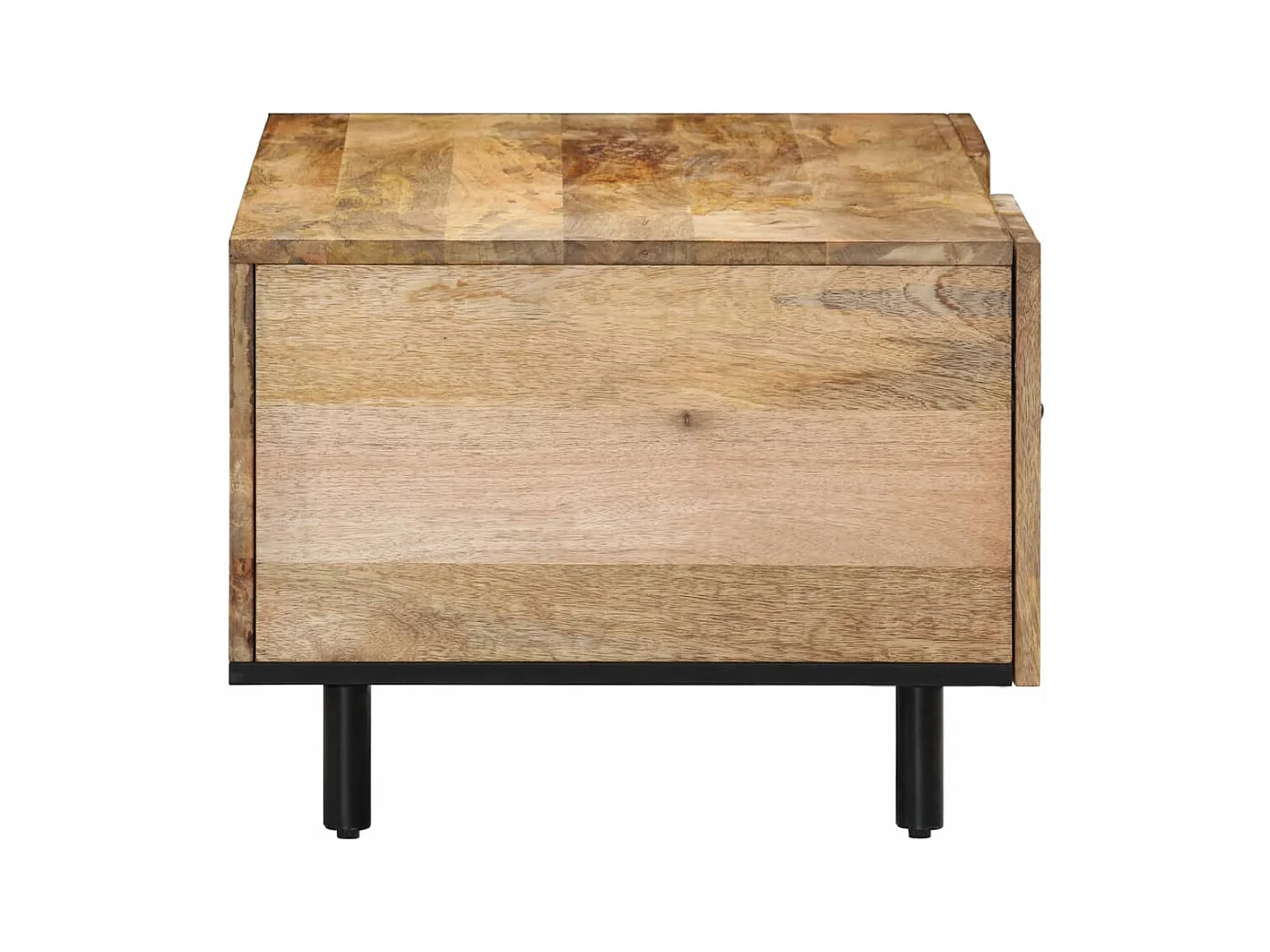 Mesa de centro | Mesa de apoio | Mesa de café 100x54x40 cm madeira de mangueira maciça