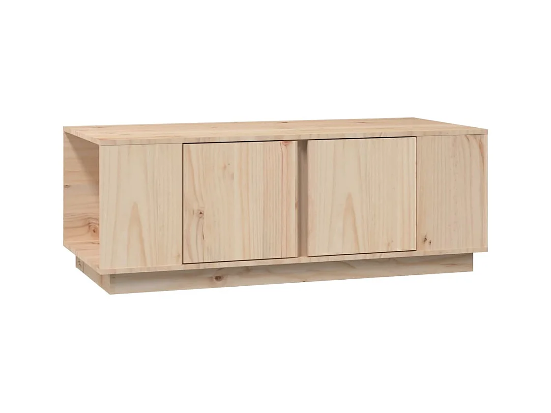 Table basse salon-Table d'appoint 110x50x40 cm Bois massif de pin SHL44679