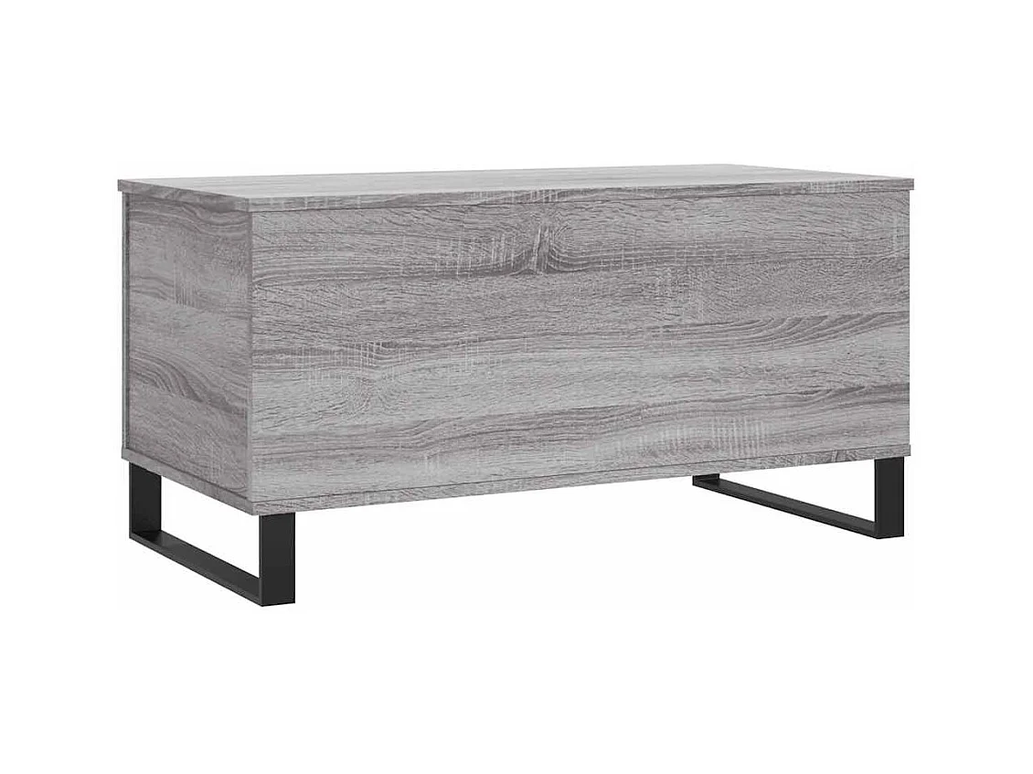 Mesa de centro | Mesa auxiliar superficie vidrio 2 uds acero negro 50x50x45 cm SHL497739