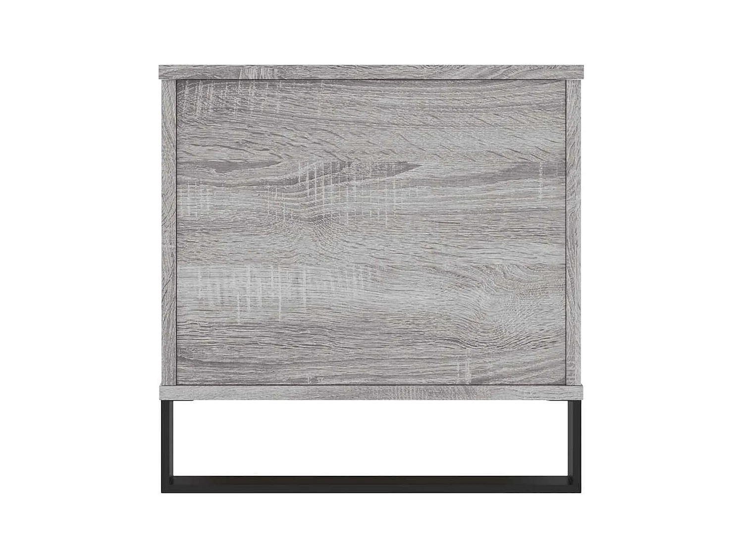 Mesa de centro | Mesa auxiliar superficie vidrio 2 uds acero negro 50x50x45 cm SHL497739