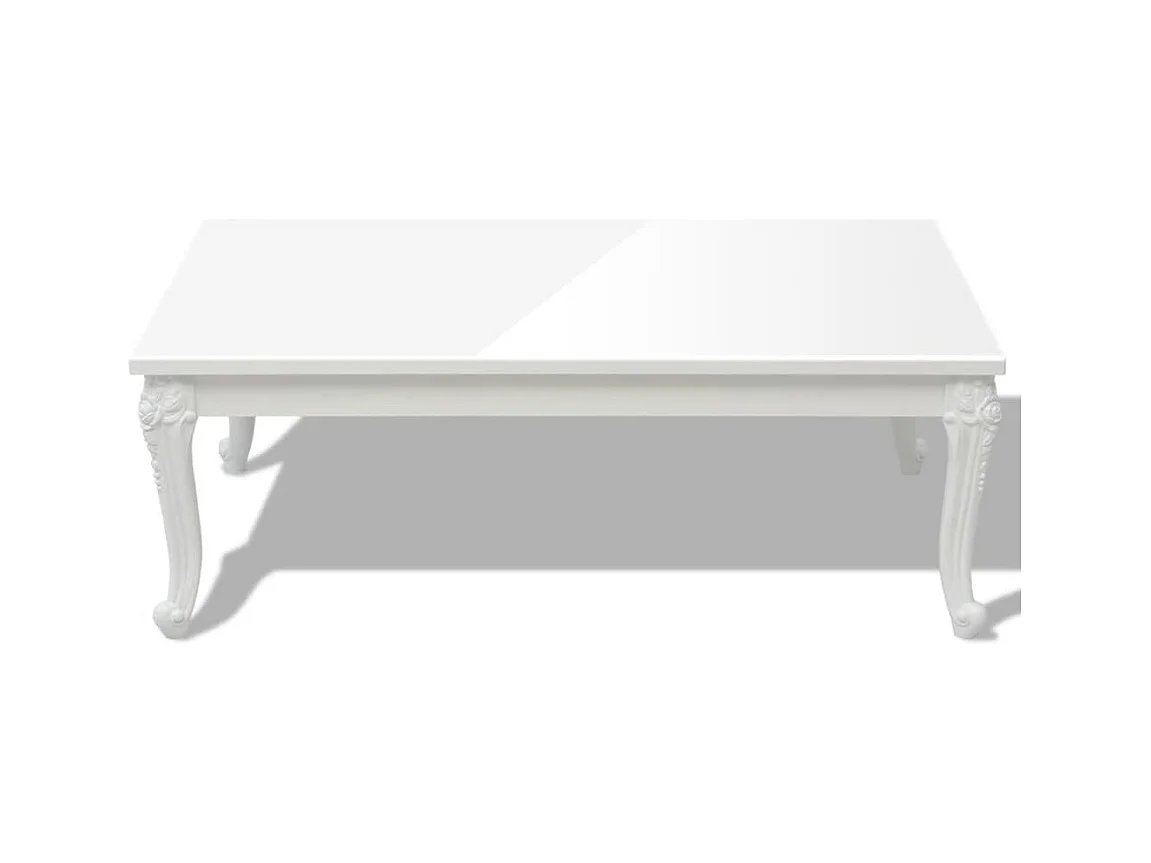 Mesa de centro | Mesa auxiliar salon de madera contrachapada negro 50x50x35 cm SHL3530