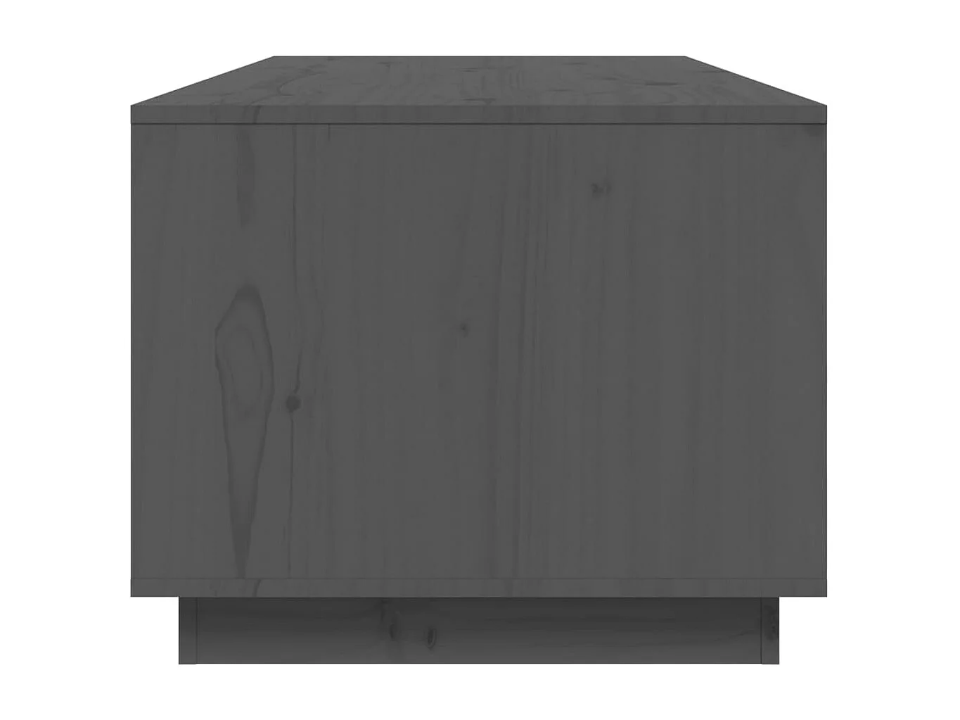 Couchtisch-Sofatisch-Beistelltische Grau 100x50x41 cm Massivholz Kiefer SHL73225