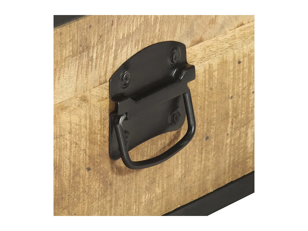 Mesa de centro | Mesa de café | Mesa auxiliar Roble ahumado 80x80x45 cm SHL4891