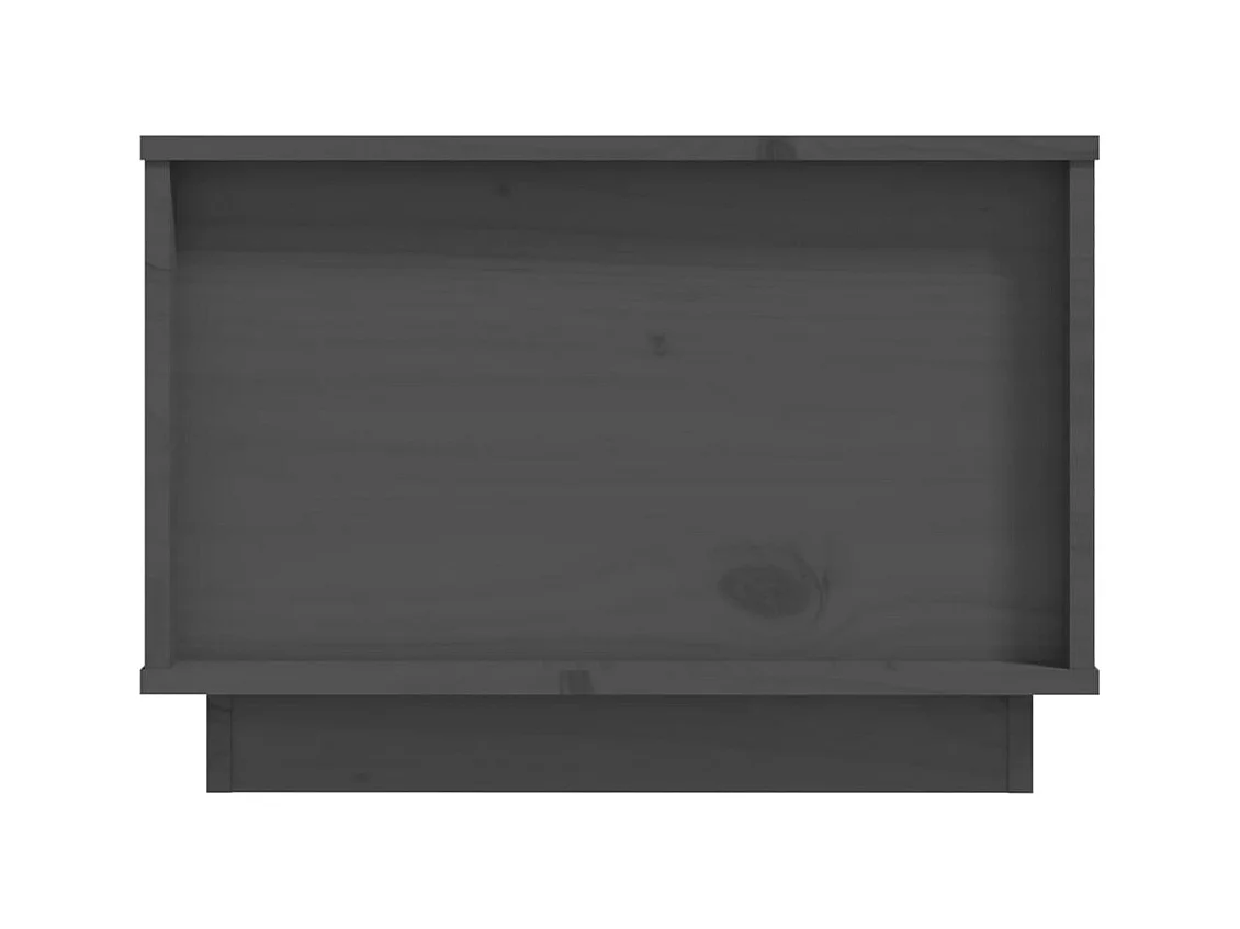 Mesa de centro | Mesa auxiliar madera contrachapada blanco brillo 90x50x40 cm SHL1420