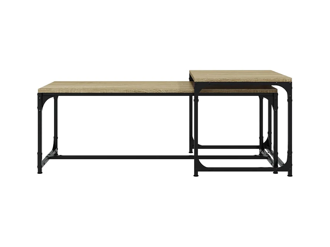 Mesa de centro | Mesa auxiliar madera de ingeniería gris Sonoma 100x51x40 cm SHL2401