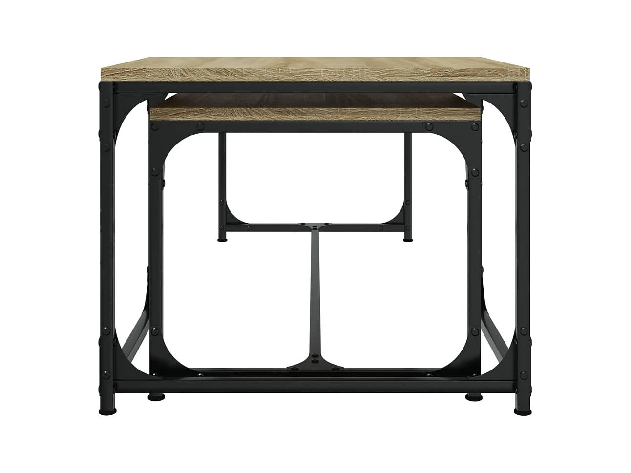 Mesa de centro | Mesa auxiliar madera de ingeniería gris Sonoma 100x51x40 cm SHL2401