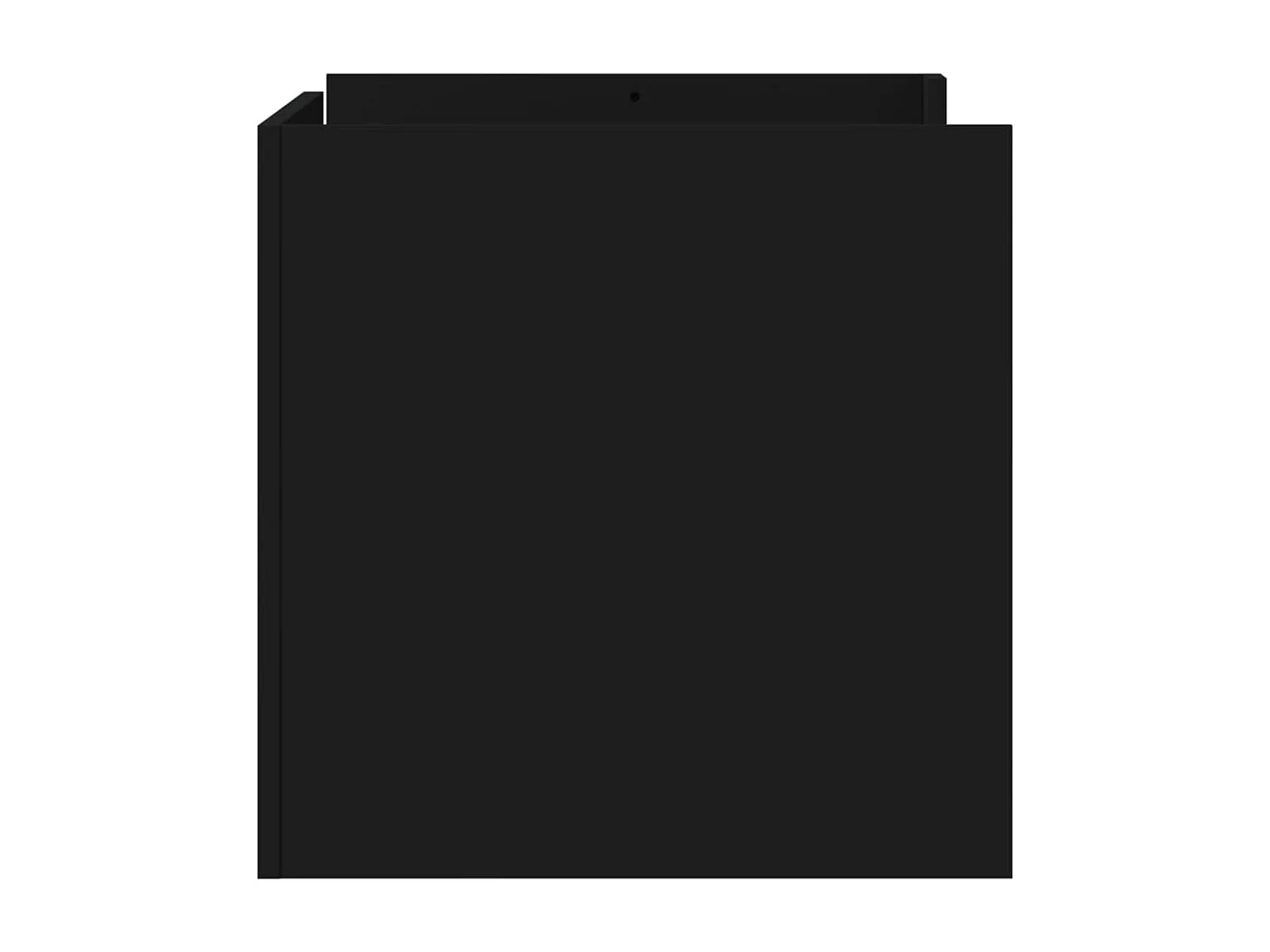 Couchtisch-Wohnzimmertisch-Beistelltische Schwarz 80x50x50 cm Holzwerkstoff SHL82674