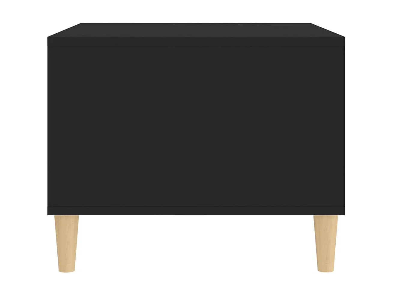 Couchtisch-Sofatisch-Beistelltische Schwarz 60x50x40 cm Holzwerkstoff SHL11406