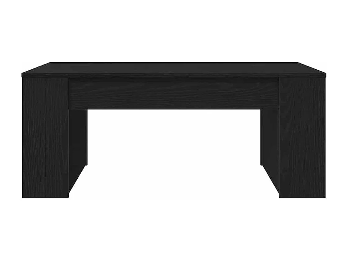 Mesa de centro-Mesa auxiliar-Mesita de centro madera contrachapada blanco 96x50x45 cm SHL2140