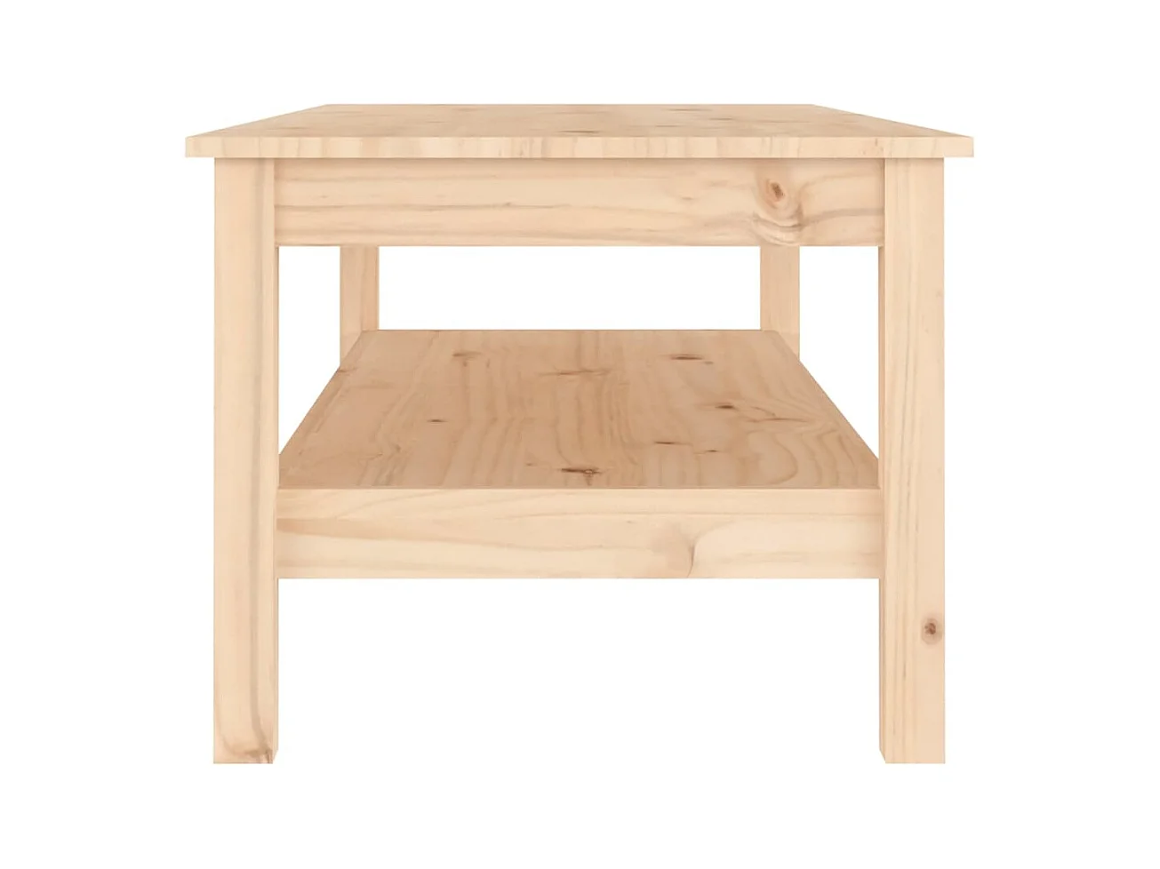 Mesa de centro | Mesa auxiliar madera contrachapada gris hormigón 60x50x36,5 cm SHL9610