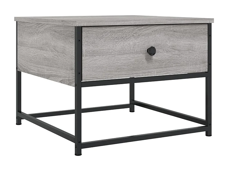 Couchtisch-Wohnzimmertisch-Beistelltische Grau Sonoma 51x51x40 cm Holzwerkstoff SHL34257