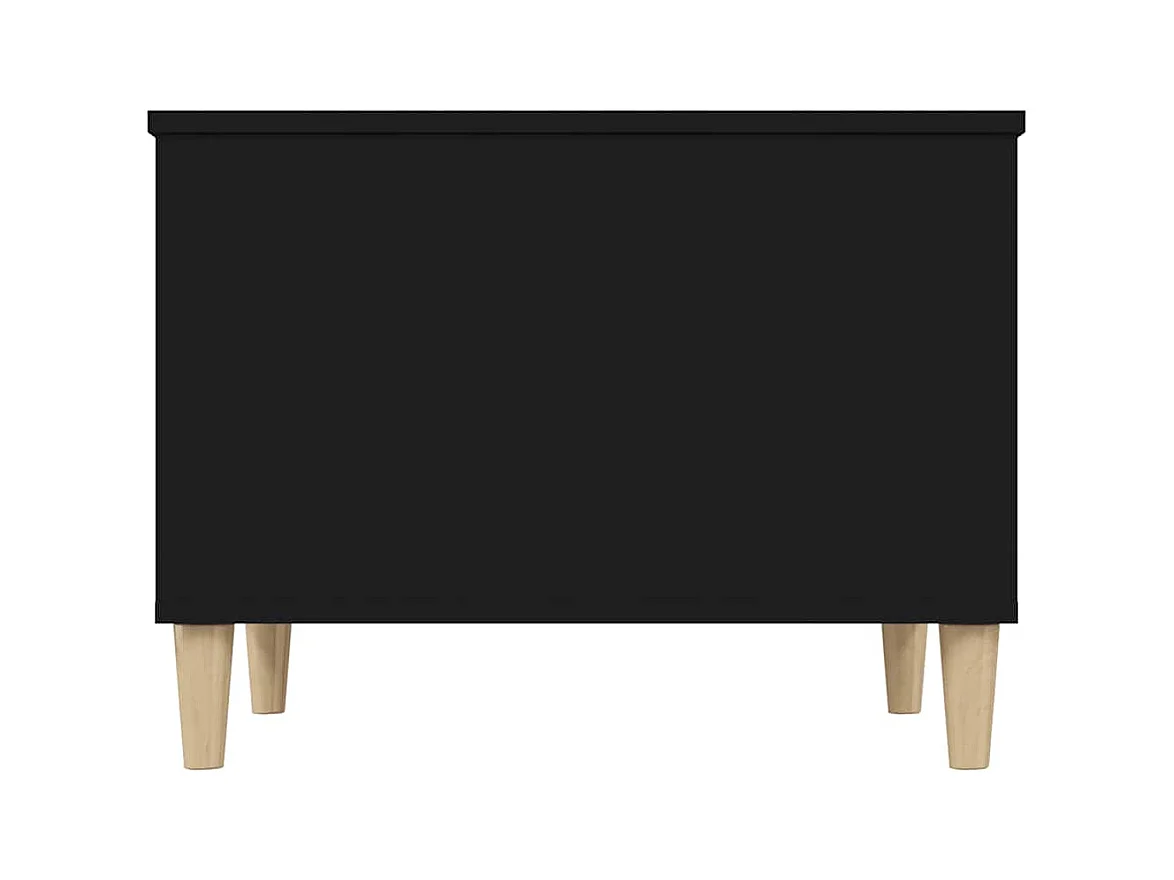 Mesa de centro | Mesa auxiliar madera contrachapada roble ahumado 90x50x36,5 cm SHL3478