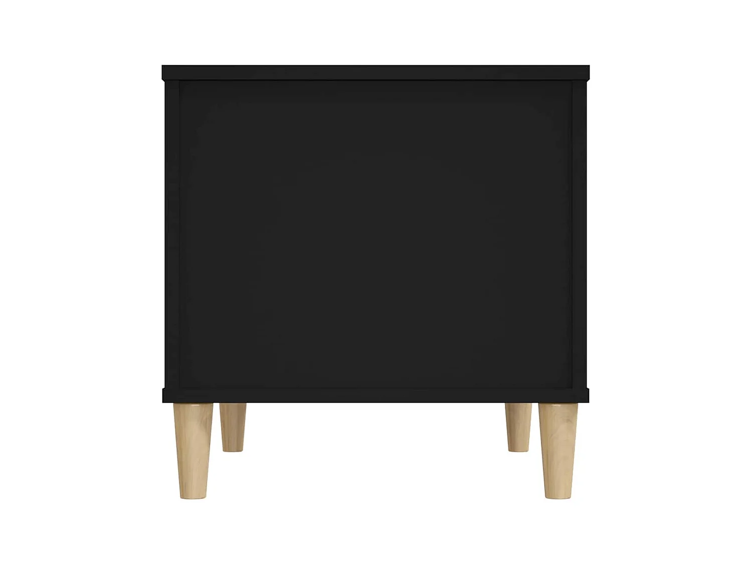 Mesa de centro | Mesa auxiliar madera contrachapada roble ahumado 90x50x36,5 cm SHL3478