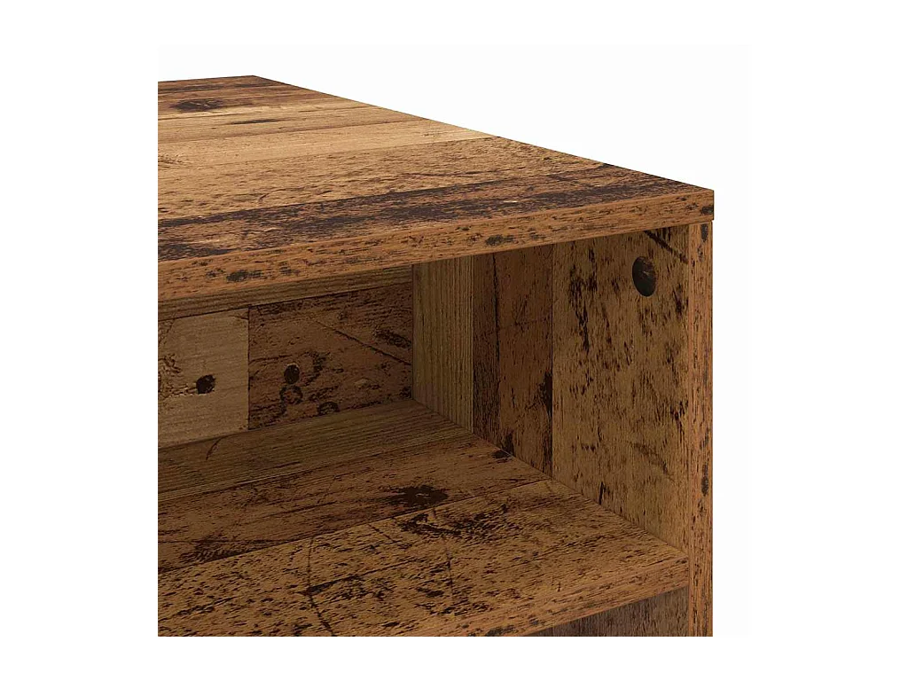 Mesas de centro | Mesas auxiliares 2 uds madera de ingeniería negro 50x46x35 cm SHL448044