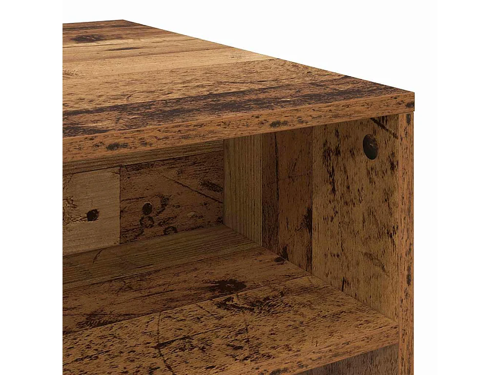 Couchtisch-Wohnzimmertisch-Beistelltische Altholz 90x55x42,5 cm Holzwerkstoff SHL75694