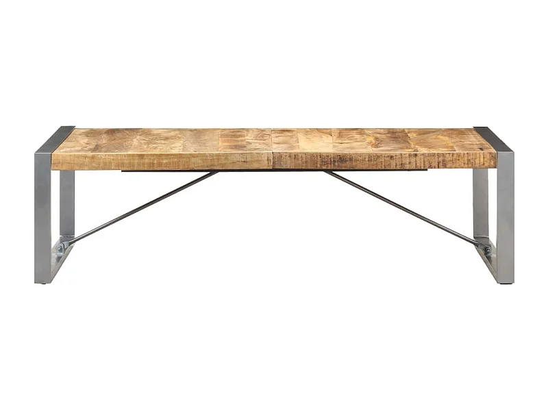 Table basse salon-Table d'appoint 140x70x40 cm Bois de manguier brut SHL9679