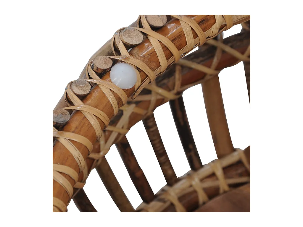 Tables basses-Table d'appoint 2 pcs Rotin naturel SHL19118