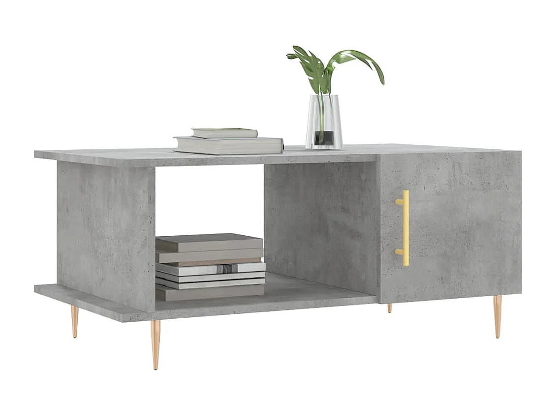 Mesa de centro | Mesa auxiliar madera de ingeniería roble Sonoma 80x80x40 cm SHL393921