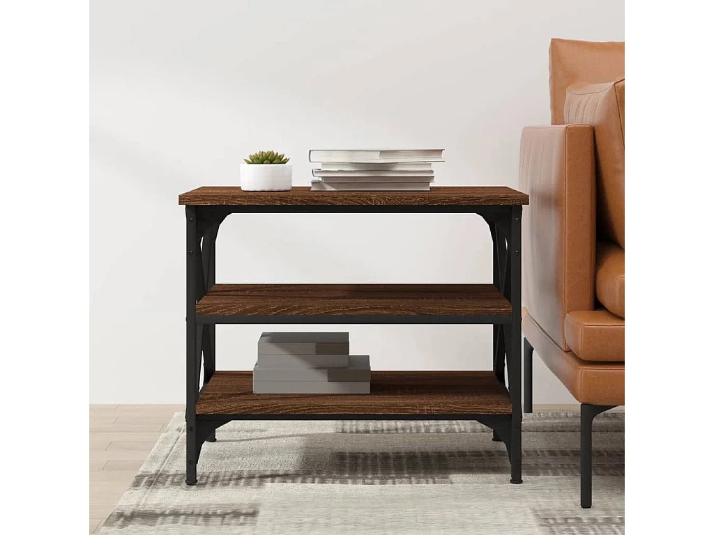 Mesa de centro | Mesa auxiliar madera de ingeniería gris Sonoma 100x51x40 cm SHL3017