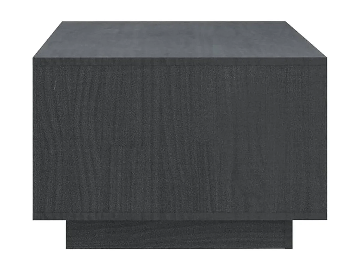 Couchtisch-Sofatisch-Beistelltische Grau 110x50x33,5 cm Massivholz Kiefer SHL8467
