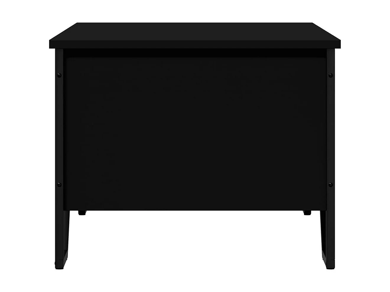 Mesa de centro-Mesa auxiliar madera maciza de pino 60x61x32,5 cm SHL43702