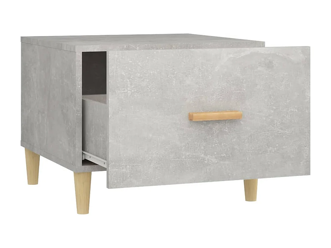Mesa de centro | Mesa auxiliar madera contrachapada blanco 102x50x40 cm SHL3599