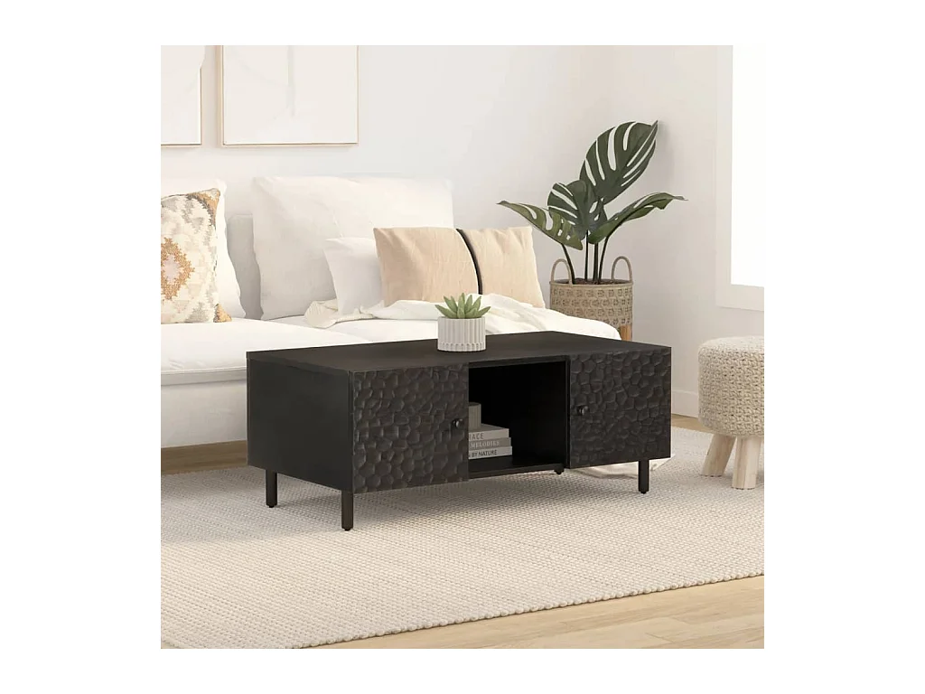 Mesa de centro | Mesa auxiliar con Infinity LED roble Sonoma 70x50x30 cm SHL4587