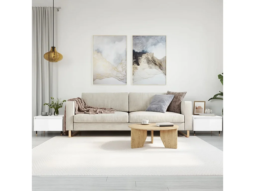 Mesa de centro | Mesa auxiliar madera maciza de acacia 70x50x38 cm SHL3767