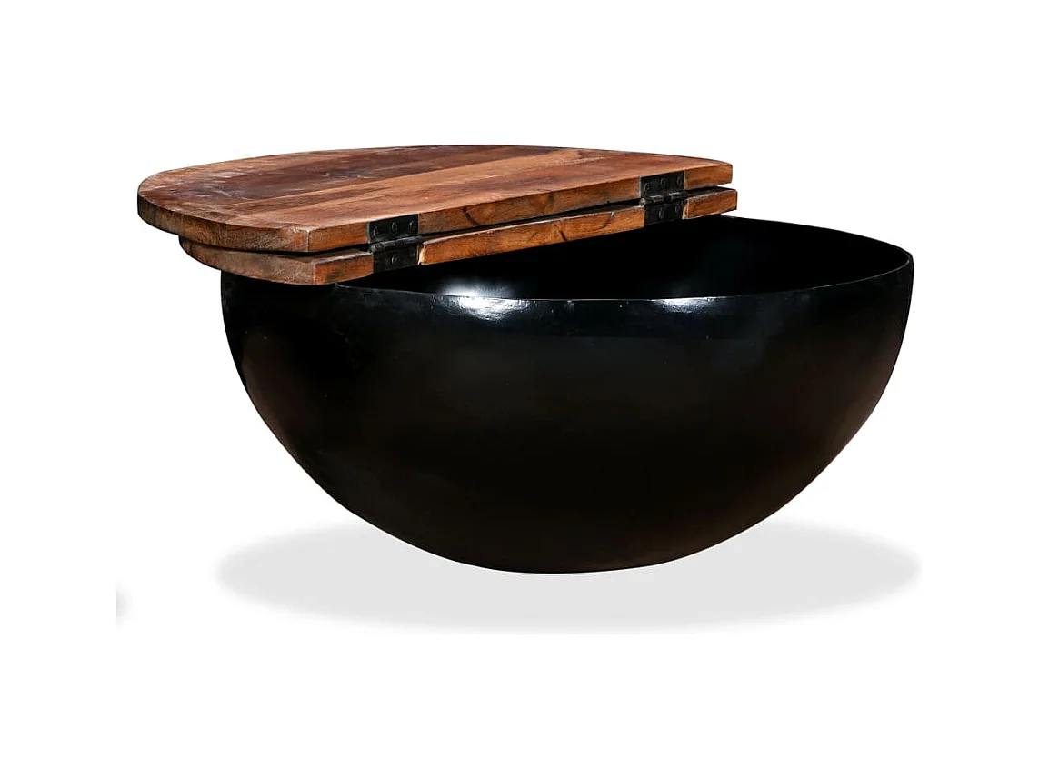 Mesa de centro | Mesa de café | Mesa auxiliar 3 piezas Natural 46x46x47 cm SHL2192